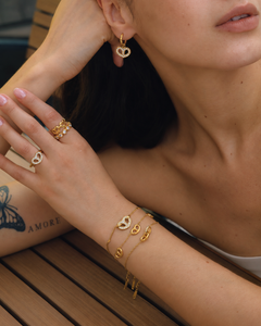 Aurelia Sculptural Link Jewelry Series