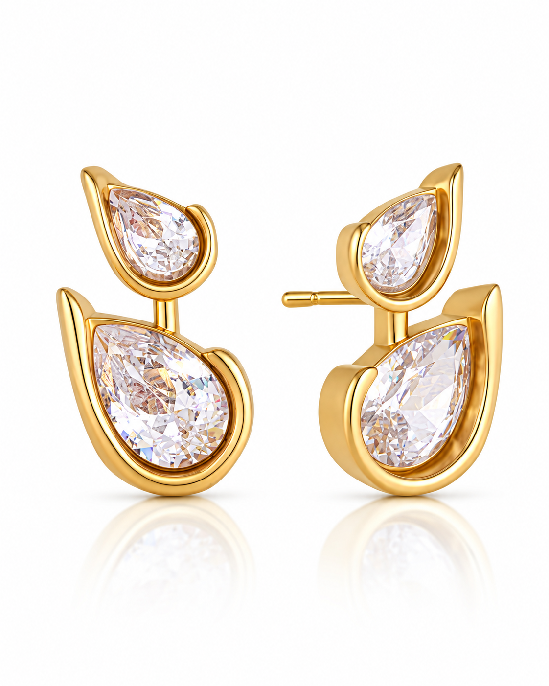 Teardrop Crystal Earrings