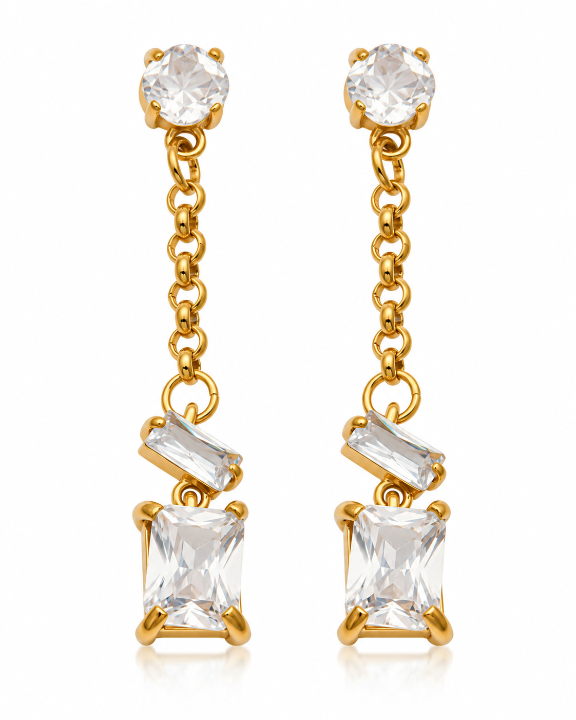 Crystal Drop Earrings