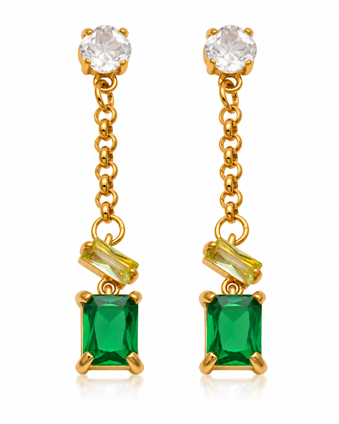 Crystal Drop Earrings