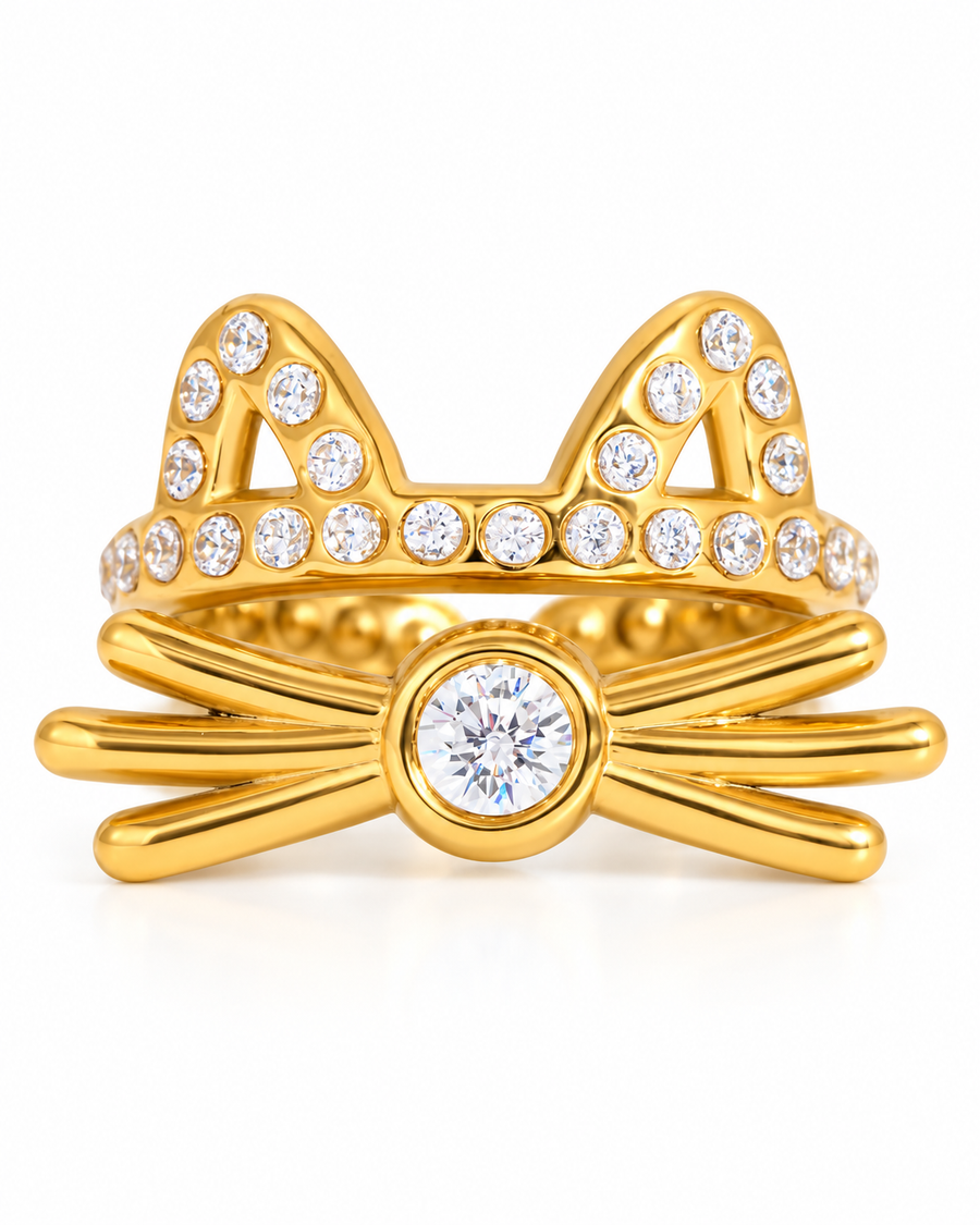 Royal Heart Crystal Ring
