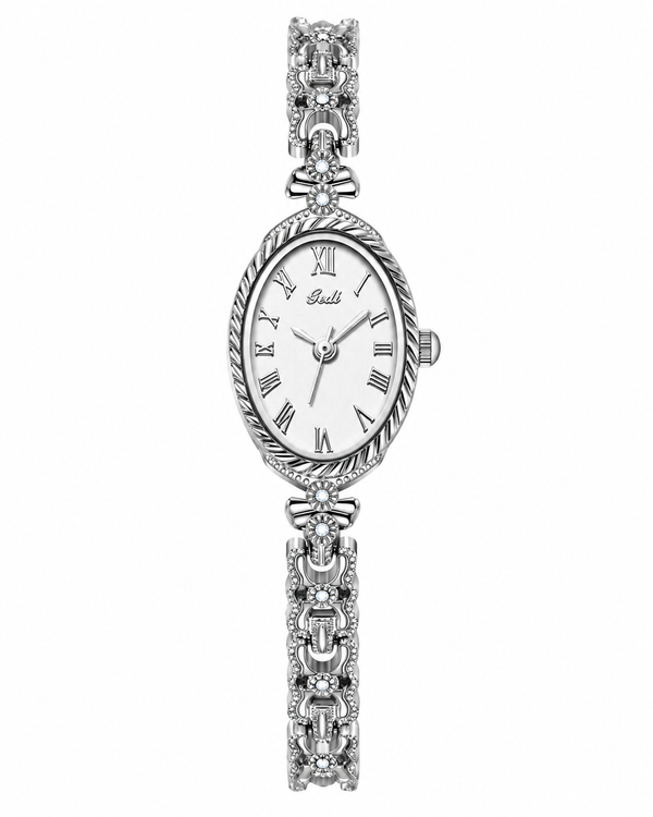 Vintage Oval Bracelet Watch