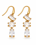 Celeste Trio Drop Earrings