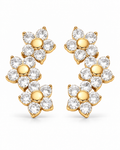 Triple Bloom Earrings