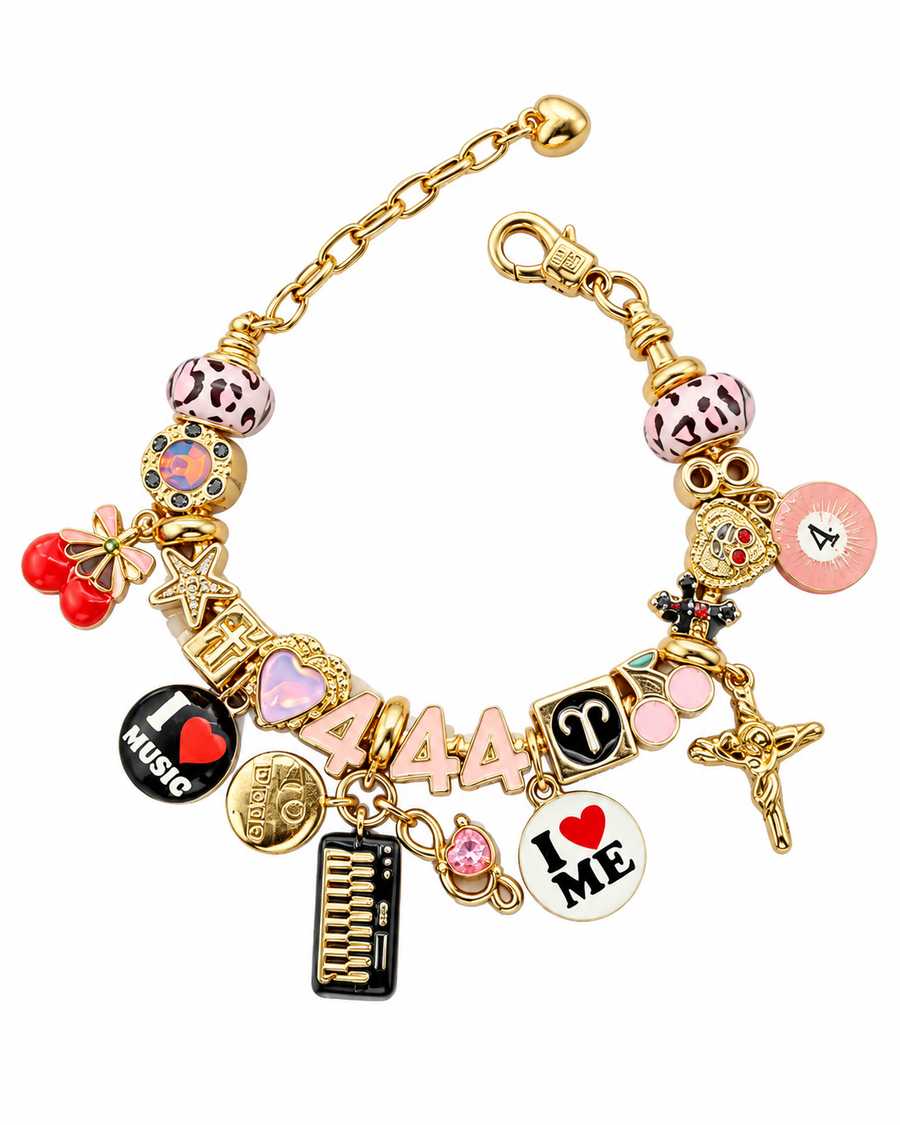 Melody Music Charm Bracelet