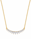Aurelia Teardrop Crystal Necklace
