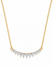 Aurelia Teardrop Crystal Necklace