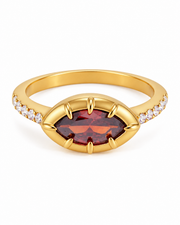 Aurelia Gemstone Ring Collection