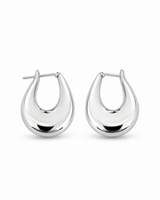 Elara Sculpted Teardrop Earrings