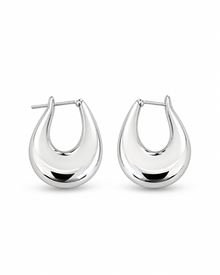 Elara Sculpted Teardrop Earrings