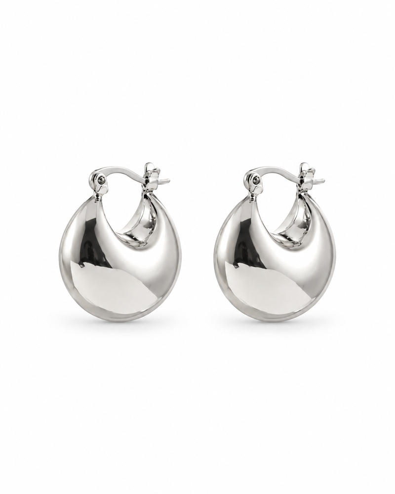 Elara Sculpted Teardrop Earrings