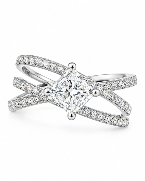 Astrae Radiant Open Ring Collection