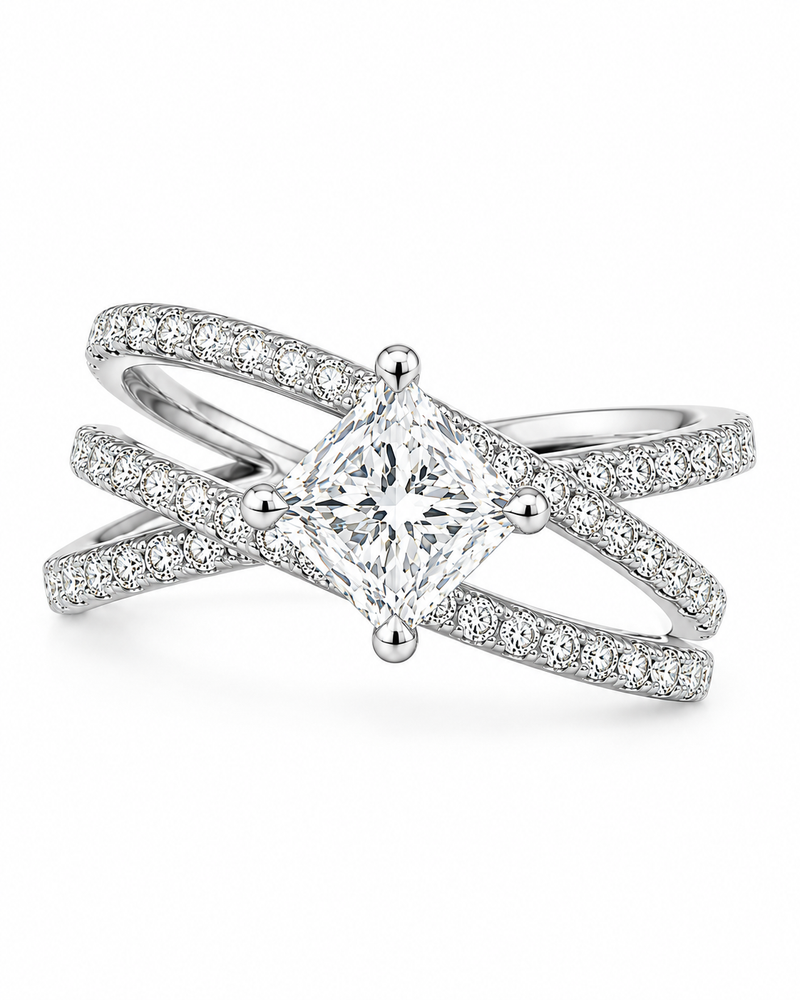 Astrae Radiant Open Ring Collection