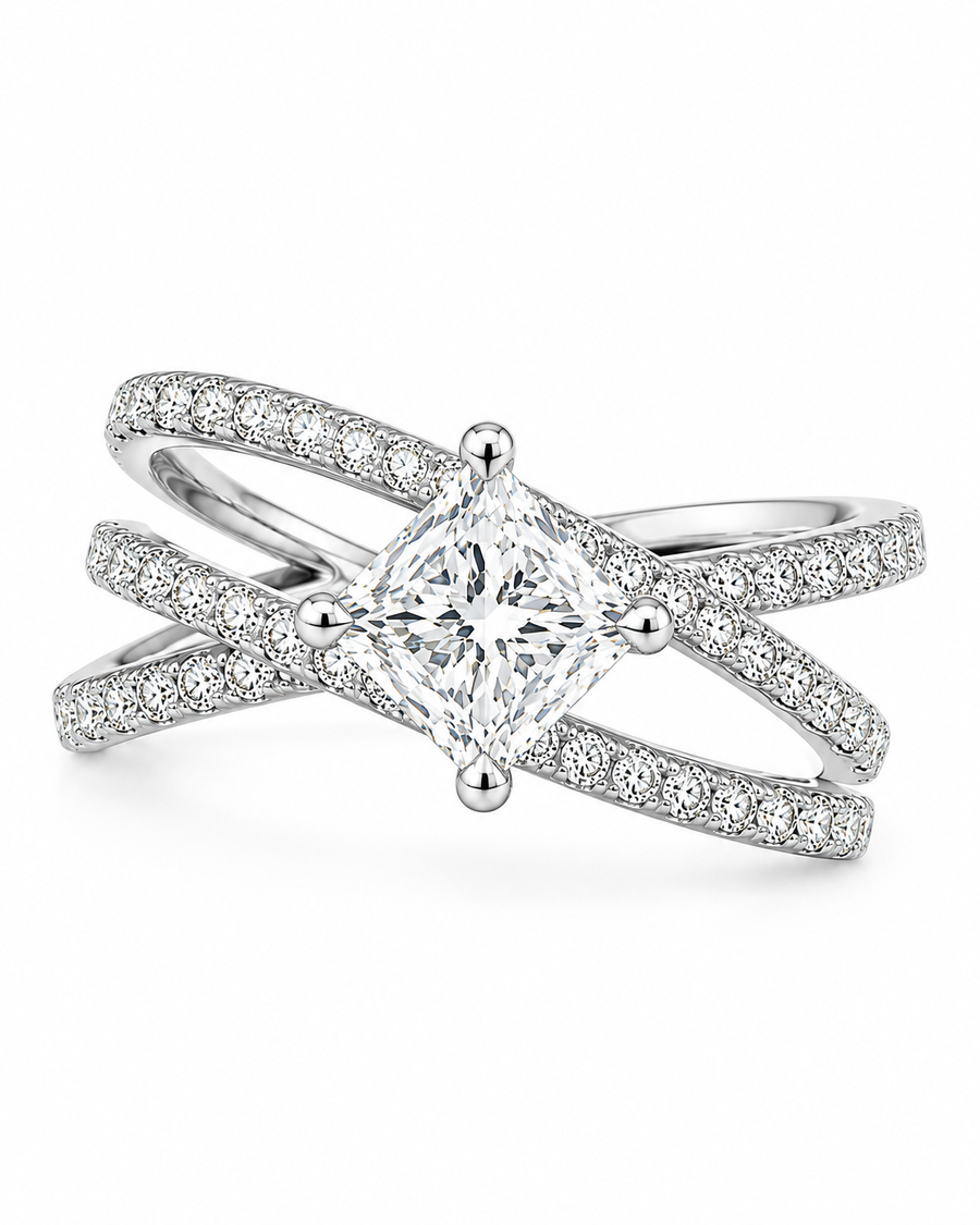 Astrae Radiant Open Ring Collection