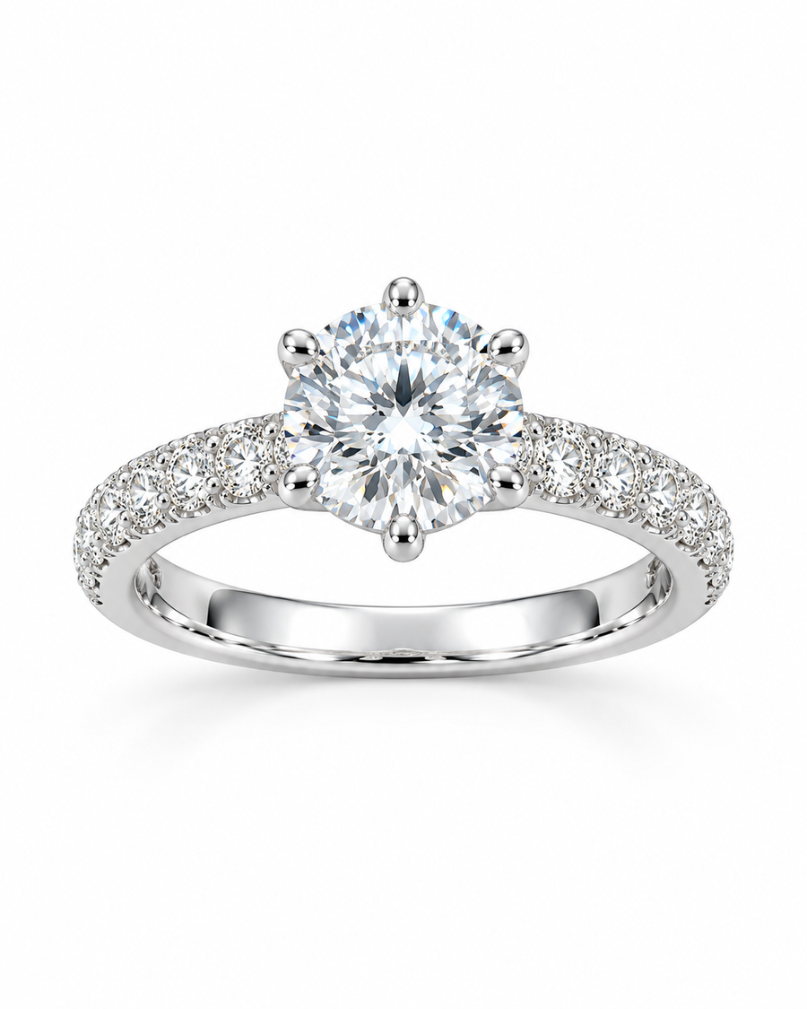 Astrae Radiant Open Ring Collection