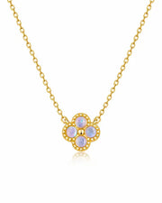 Lumière Clover Opal Necklace