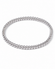 Style 02 / Silver Twist Bead Bracelet Series