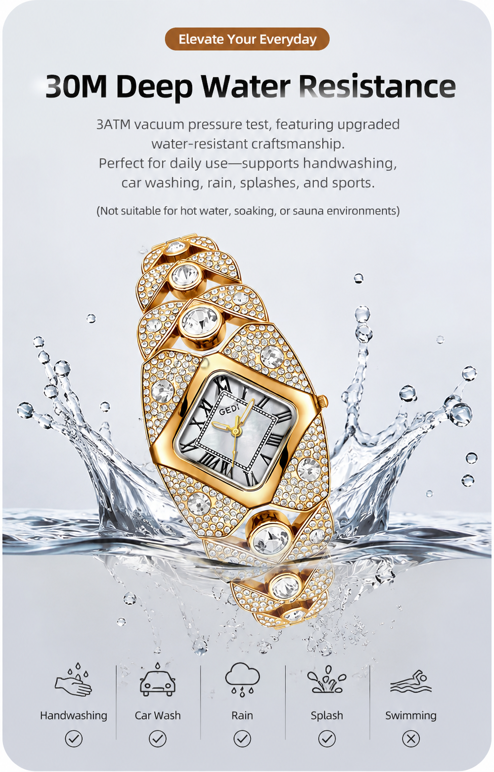 Aurelia Crystal Watch Series