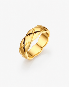Élan Faceted Band Ring