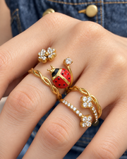 Whimsy Charm Rings