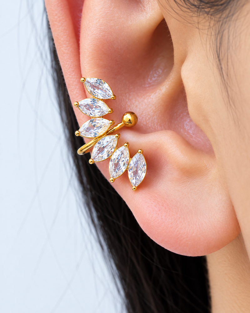Laurel Leaf Ear Cuff alternate view 1