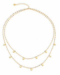 Stella Layered Star Necklace