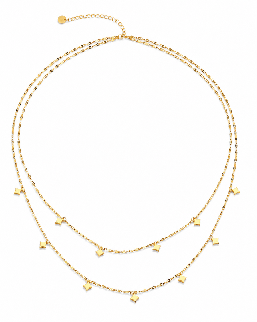 Stella Layered Star Necklace