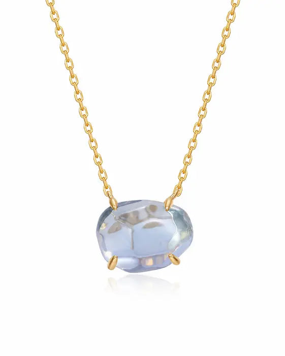 Celeste Blue Topaz Necklace