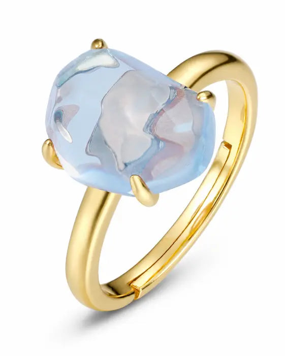 Celeste Blue Topaz Ring