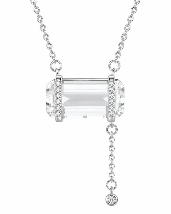 Clear Quartz Sugar Drop Necklace