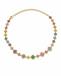Lumi Bloom Crystal Clover Necklace