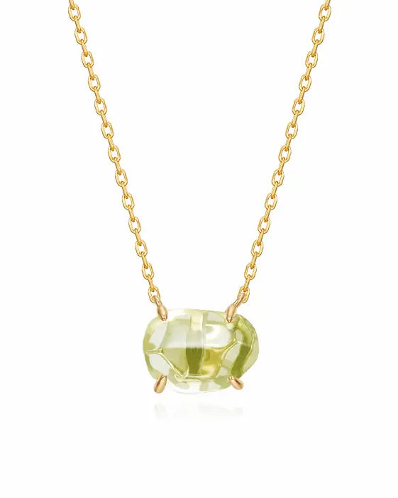 Lemonlight Quartz Necklace