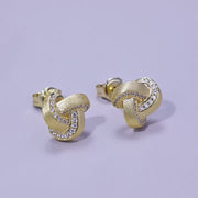 Parisian Knot Stud Earrings