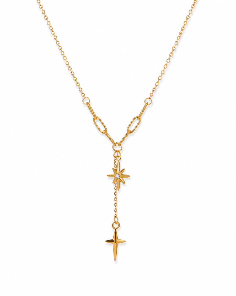 Celestia Star Drop Necklace