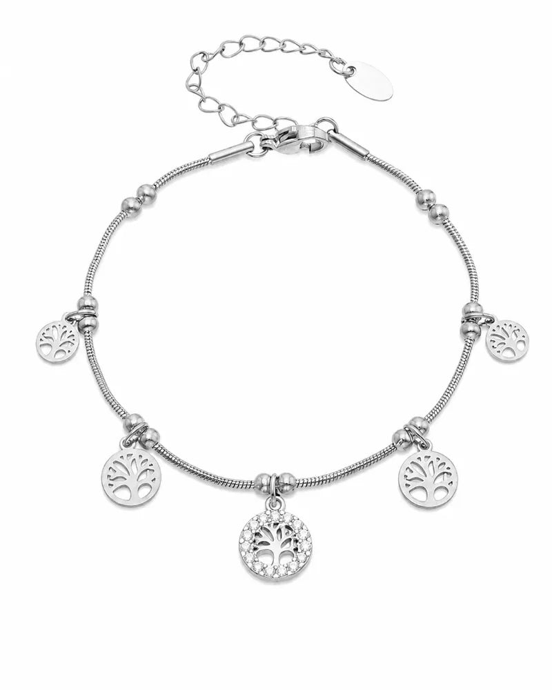 Alternate view of Arboris Tree of Life Charm Bracelet by Zodiglow