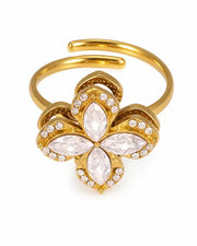 Detail view of Aurelia Spinning Flower Set by Zodiglow