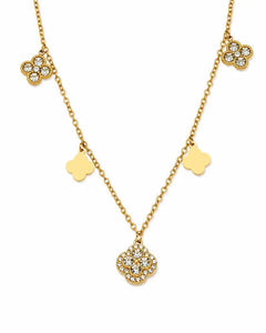 Aurelia Clover Charm Necklace & Bracelet Collection