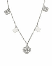 Additional view 7 of Aurelia Clover Charm Necklace & Bracelet Collection by Zodiglow