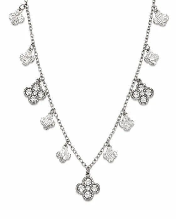 Additional view 8 of Aurelia Clover Charm Necklace & Bracelet Collection by Zodiglow