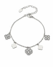 Additional view 11 of Aurelia Clover Charm Necklace & Bracelet Collection by Zodiglow