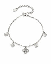 Additional view 12 of Aurelia Clover Charm Necklace & Bracelet Collection by Zodiglow