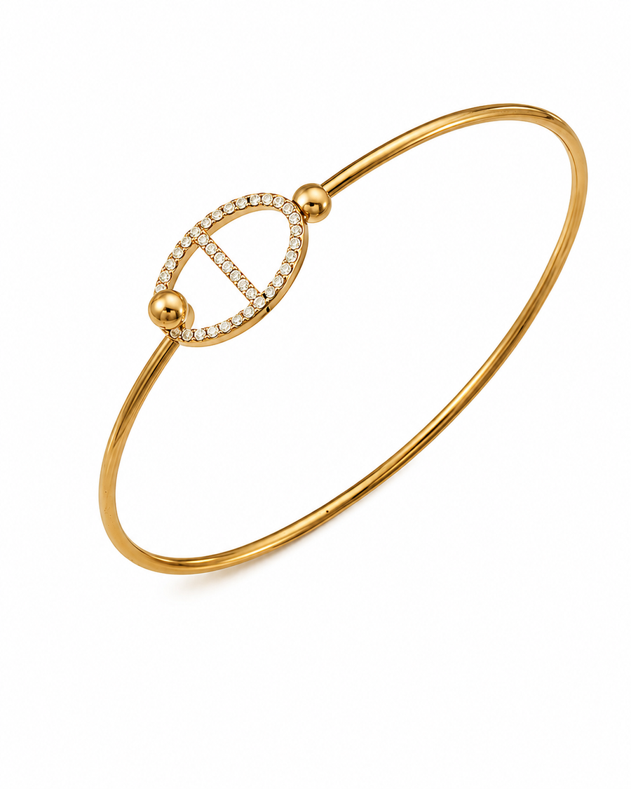 Aurelia Pavé Bangle Bracelet