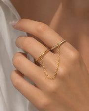 Alternate view of Aurelia Stack Ring Set by Zodiglow
