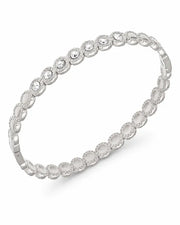 Alternate view of Aureline Sculpted Zircon Bangle Collection by Zodiglow