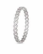 Close-up view of Aureline Stackable Bangle Collection by Zodiglow