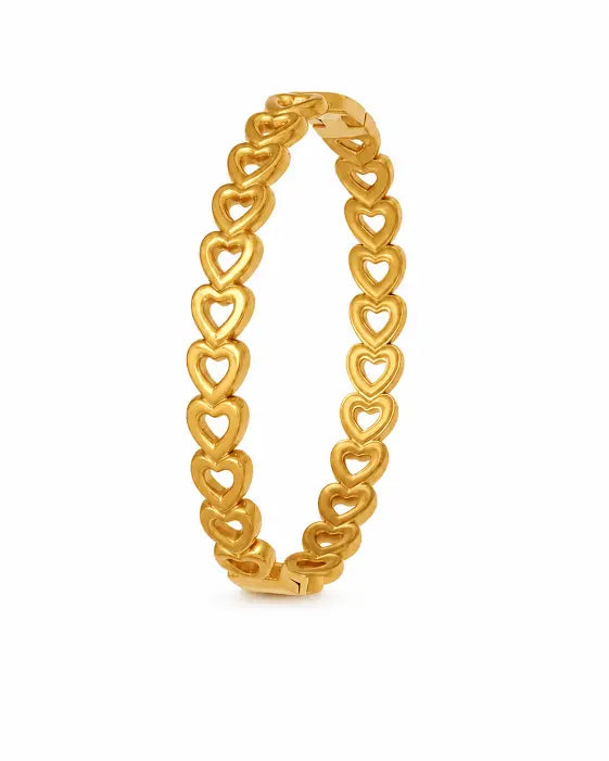 Front view of Aureline Stackable Bangle Collection by Zodiglow