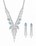 Front view of Aurora Tassel Set by Zodiglow
