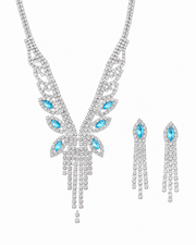 Front view of Aurora Tassel Set by Zodiglow