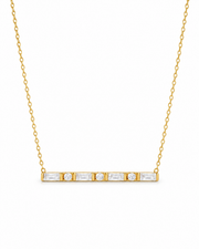 Detail view of Aurora Zircon Necklace Series by Zodiglow