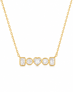 Aurora Zircon Necklace Series